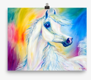 Arabian Horse Art Print Desert Jewel - Horse #6293