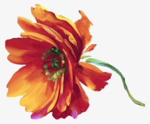 Watercolour Flower Png #6409