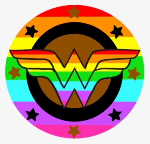 Lgbt Wonder Woman Logos - Wonder Woman Logo #6412