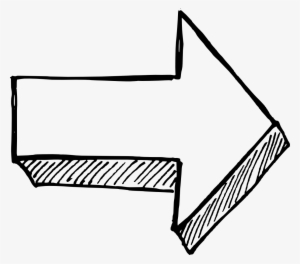 Clip Art Black And White Library Collection Of Free - Transparent Arrow #6455