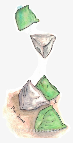 Five Stones Watermarked - Five Stones Cartoon #6480