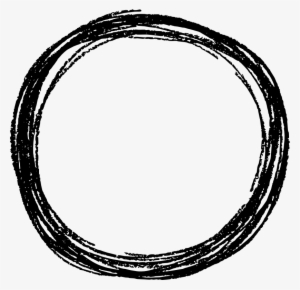 Free Download - Sketched Circle Transparent Background #6503