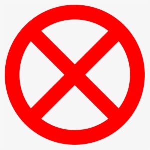 This Free Icons Png Design Of No-sign X #6657