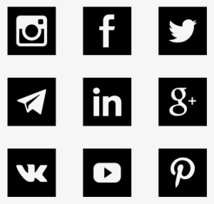Social Media - Social Icons Square Png #6724