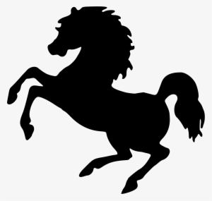 Tennessee Walking Horse Silhouette At Getdrawings - Rearing Horse Silhouettes Png #6847