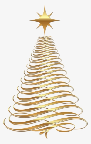 Image Result For Christmas Transparent Background - Gold Christmas Tree Transparent Background #6959