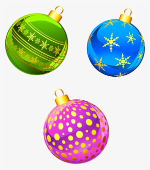 Transparent Ornaments Gallery Yopriceville View Full - Ornaments Clipart #7076