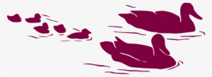 Duck Family Svg Clip Arts 600 X 220 Px #714