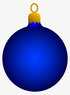Christmas Ornaments Clipart - Blue Ornament Clipart #7306