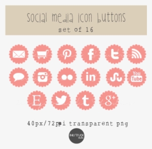 Coraliconsfull Zps0569bc50 - Social Media Icons Pink Free #7375