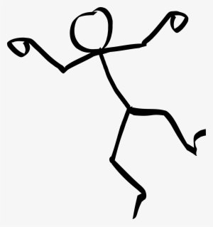 Dancing Stick Figure - Stick Figure Png #7511
