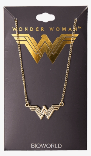 Wonder Woman Logo Necklace #7534