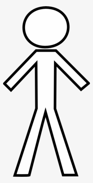 Banner Transparent Collection Of Man Black And White - White Stick Figure Transparent #7635
