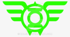 Green Lantern Wonder Woman Logo Test 1 By Kalel7 - Black And White Green Lantern Symbol #7684