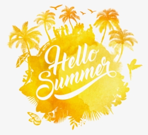 Watercolor Summer Png Image - Watercolor Painting #7895