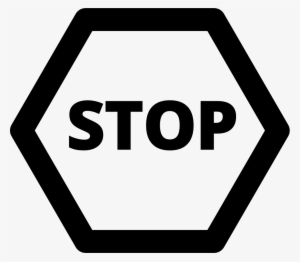 Stop Sign - - Stop Sign Icon Png #8077