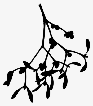 This Free Icons Png Design Of Mistletoe Silhouette #8257