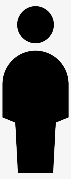 Man Filled Icon - Person Silhouette Logo #8484