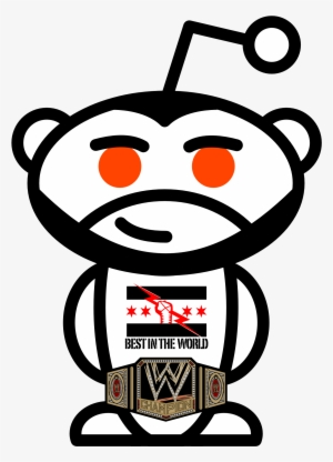 Cm Punk Reddit Logo Made For Arbitrary Day - Reddit Vs Facebook #8703