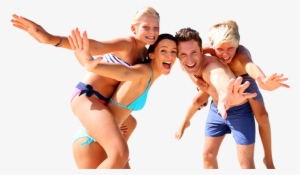 Family Beach Vacation - Family Having Fun On Vacation #872