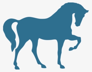 Horse - Silueta De Caballo Parado #8757