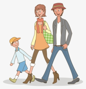 Family Clipart Animation - Stroll Clipart #876