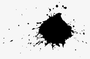 Black Splat Png Photo - Splat Png #8784
