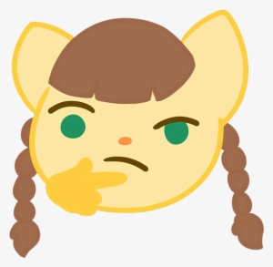 Nyami Thonk From The Top Clack Discord Please - Sticker #8858
