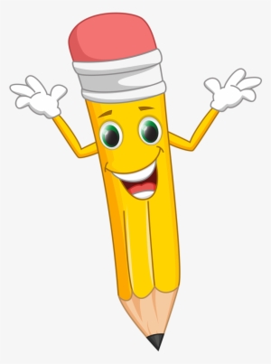 Funny Cartoon Pencil Vector Material - Cartoon Pencil #8911