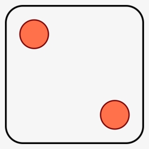 File - Dice-2 - Svg - Dice Face 2 Png #8939