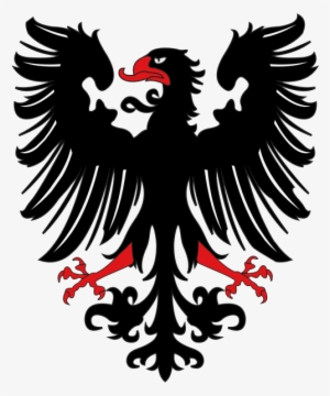 Eagle Black Logo Png Image, Free Download - Heraldic Eagle #8984