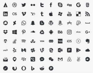 Free Social Media Icons Picons - Grade 2 Computer Worksheets - Free ...