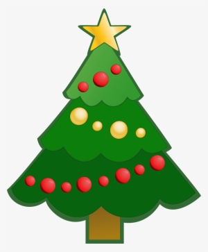 Collection Of Green Christmas Tree Clipart High Quality - Simple Christmas Tree Clipart #9447