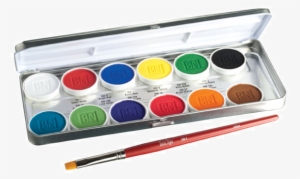 Ben Nye Magicake Aqua Paint Palette, 12 Colors, - Ben Nye Magicake Aqua Paint Palettes #9535
