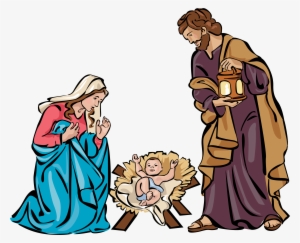 Christmas Holy Family Clip Art - Clip Art Christian Family #954