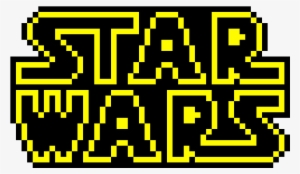 Star Wars Logo - Pixel Art #9734