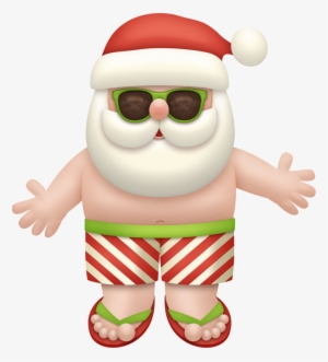 Ch - B *✿* - - Summer Santa Claus Png #9735