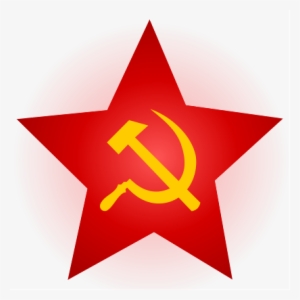 Hammer And Sickle Red Star With Glow - Hammer And Sickle #10102