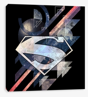 Superman Geometric Logo - Art Print: Dc Superman Comics: New '52' Stellar Geometry #10451 Superman Geometric Logo - Art Print: Dc Superman Comics: New '52' Stellar Geometry #10451