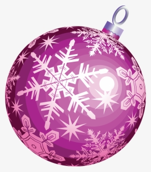Christmas Ornament Transparent Background - Christmas Ball Pink Png #10460