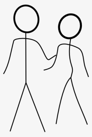 Couple Clipart Stick Figure - Clip Art #10571