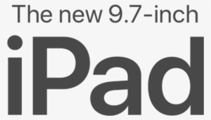 Apple Ipad Pro Logo - New Ipad 9.7 Logo #10677
