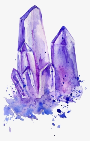 Image Transparent Stock Image Purple Amethyst Cluster - Amethyst Illustration #10775