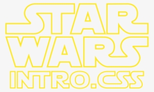 A Few Days Ago, During - Star Wars Font Css #10850