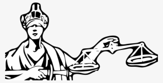 Outline, Symbol, Drawing, Lady, Law, Scale, Free, Sword #10958