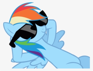 Deal With It Pixel Sunglasses Png Image - Funny My Little Pony Quotes #11139