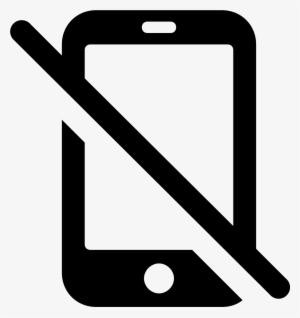 No Mobile Icon - No Phone Icon Png #11416