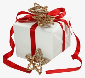 Christmas Gift Ribbon Gold Stars - Last Day To Ship By Christmas Email #11650