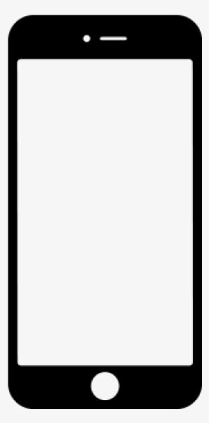 Black Iphone - Smartphone Icon Png #11719