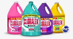 Liquid Bleach - Cloralen Aromas Bleach, Lemon Fresh - 121 Fl Oz #11762